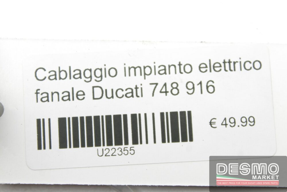 Cablaggio impianto elettrico fanale Ducati 748 916
