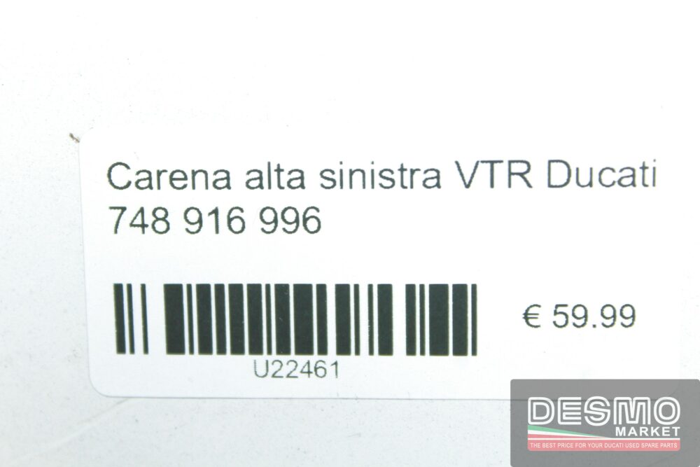 Carena alta sinistra VTR Ducati 748 916 996