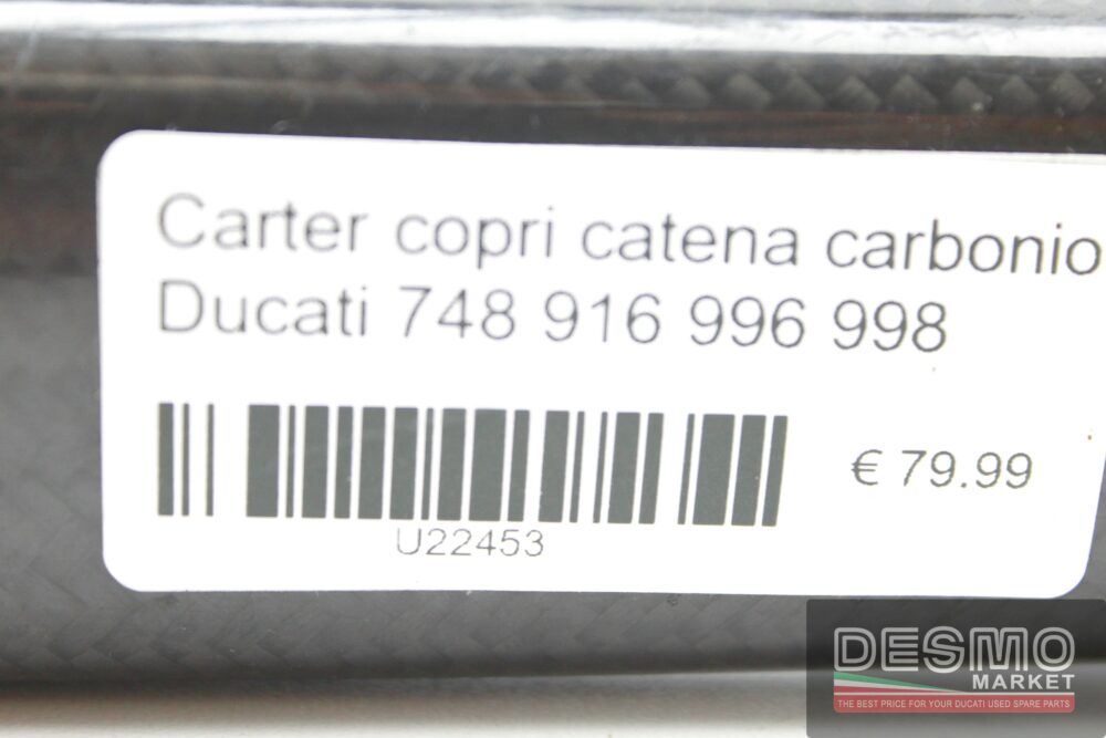 Carter copri catena carbonio Ducati 748 916 996 998