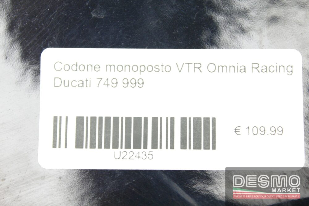 Codone monoposto VTR Omnia Racing Ducati 749 999