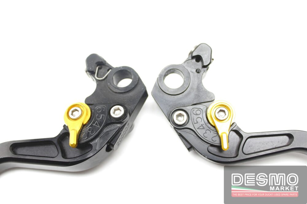 Coppia leve freno frizione aftermarket Brembo serie oro