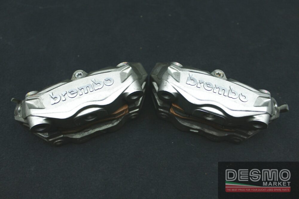 Coppia pinze radiali Brembo interasse 100mm Ducati