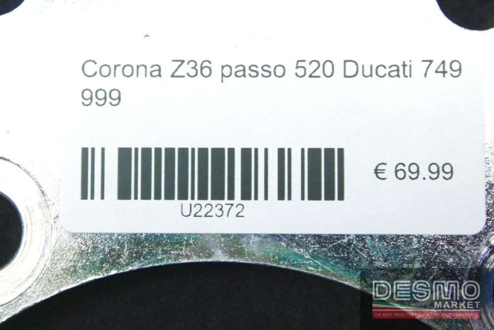 Corona Z36 passo 520 Ducati 749 999