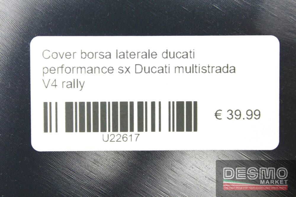 Cover borsa laterale Ducati Performance sx Ducati Multistrada V4 Rally
