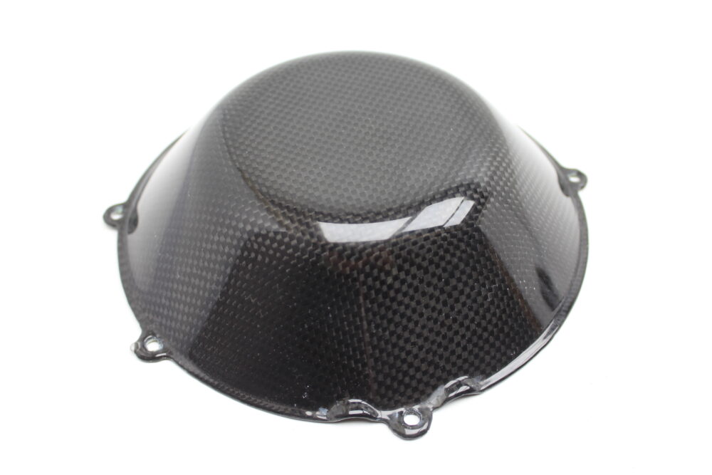 Cover copri frizione chiusa carbonio Ducati con frizione a secco