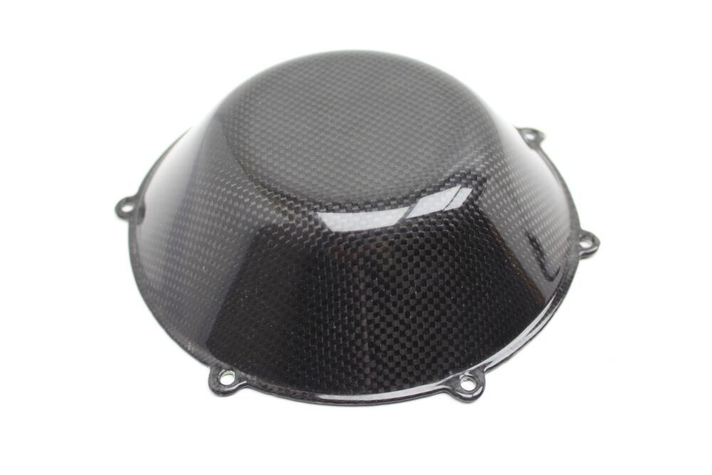 Cover copri frizione chiusa carbonio Ducati con frizione a secco