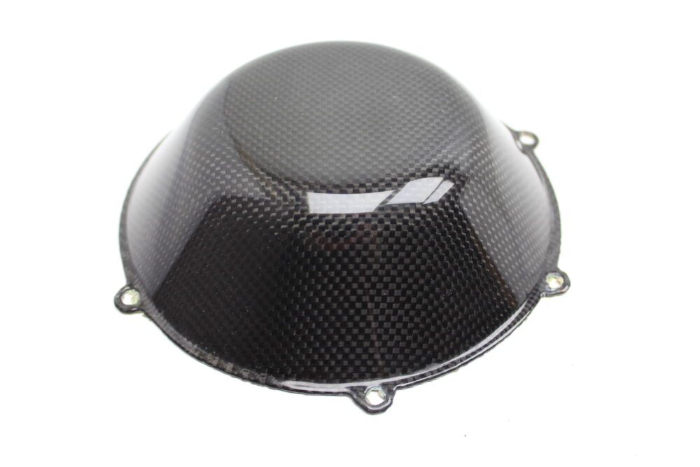 Cover copri frizione chiusa carbonio Ducati con frizione a secco