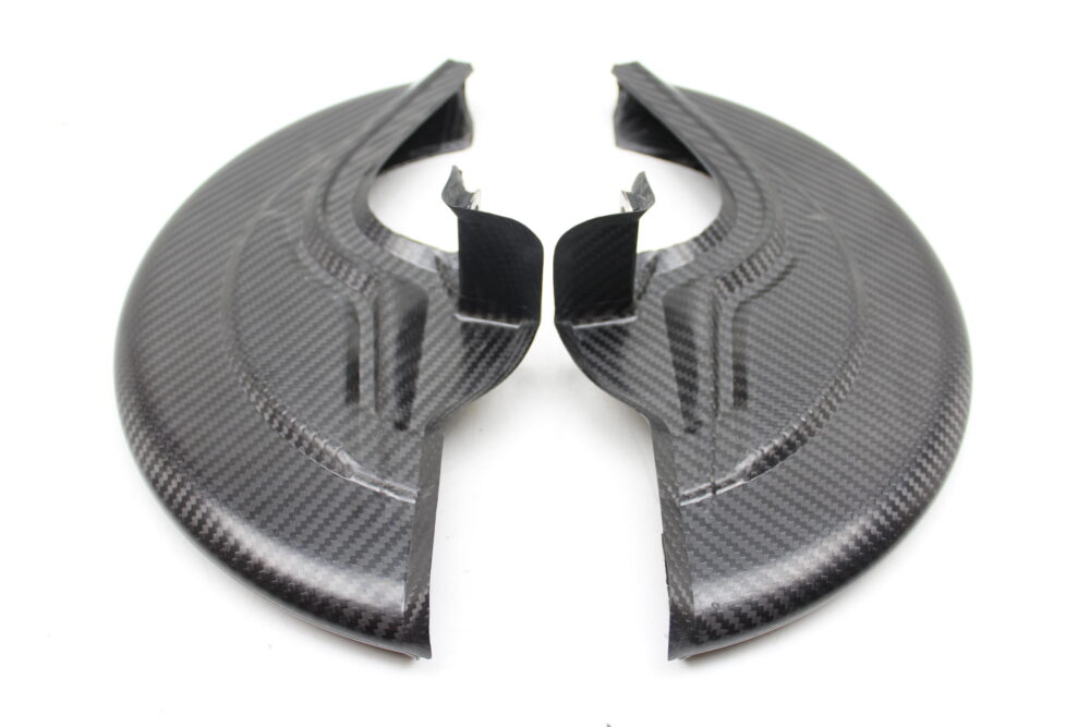 Carbon racing disc covers Ducati 748 916 996 998 851 888 Monster - Image 3