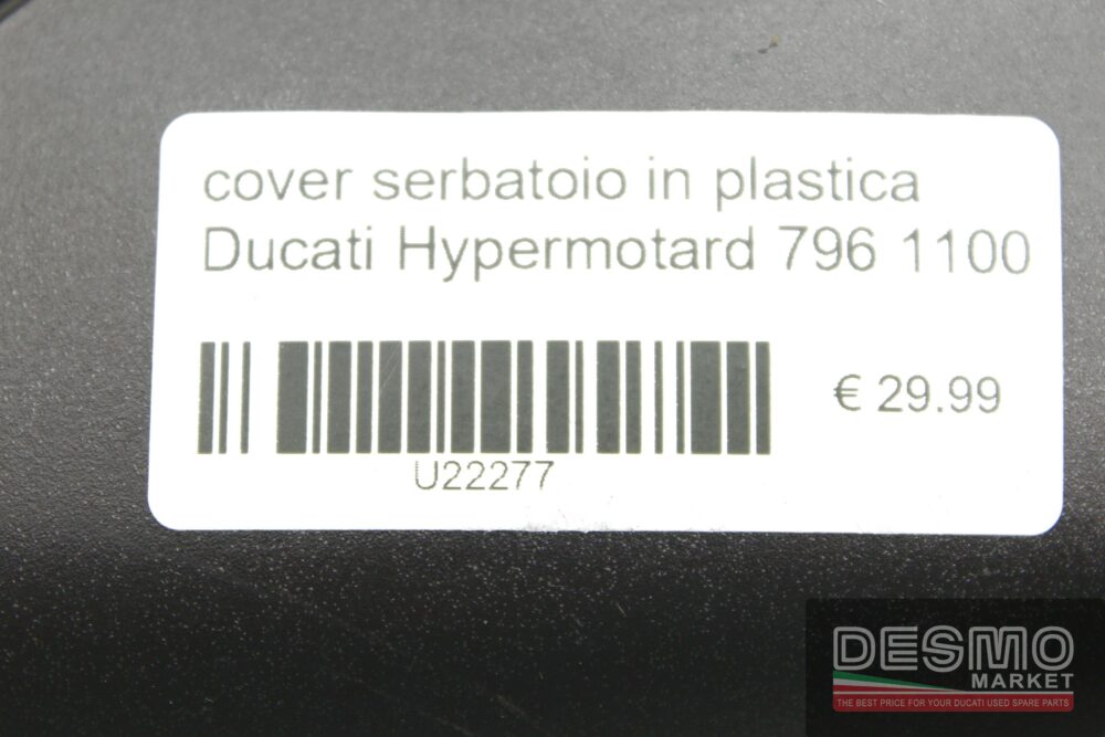 Cover serbatoio plastica Ducati Hypermotard 796 1100