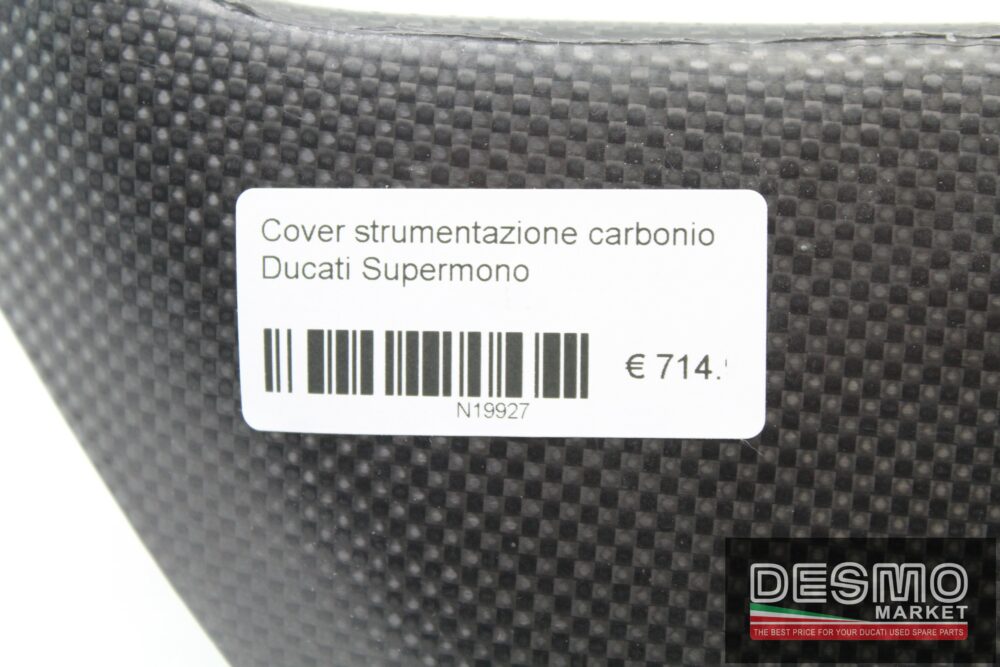 Cover strumentazione carbonio Ducati Supermono