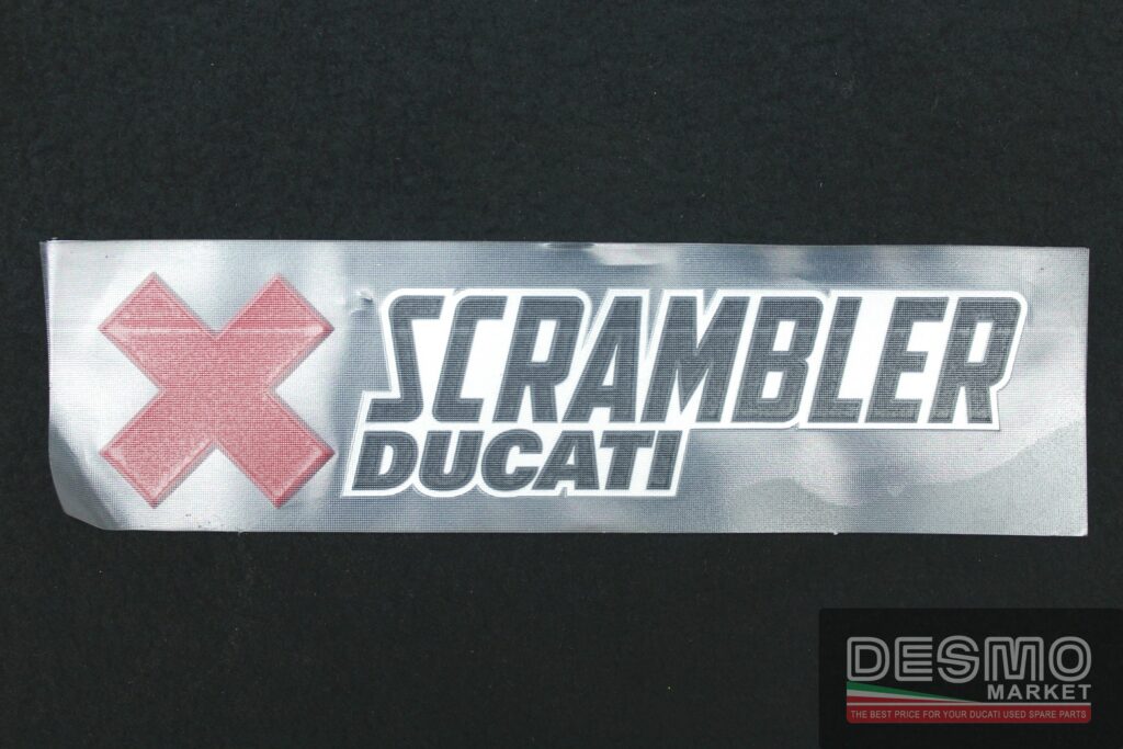 Decalcomania “Scrambler Ducati” sinistra