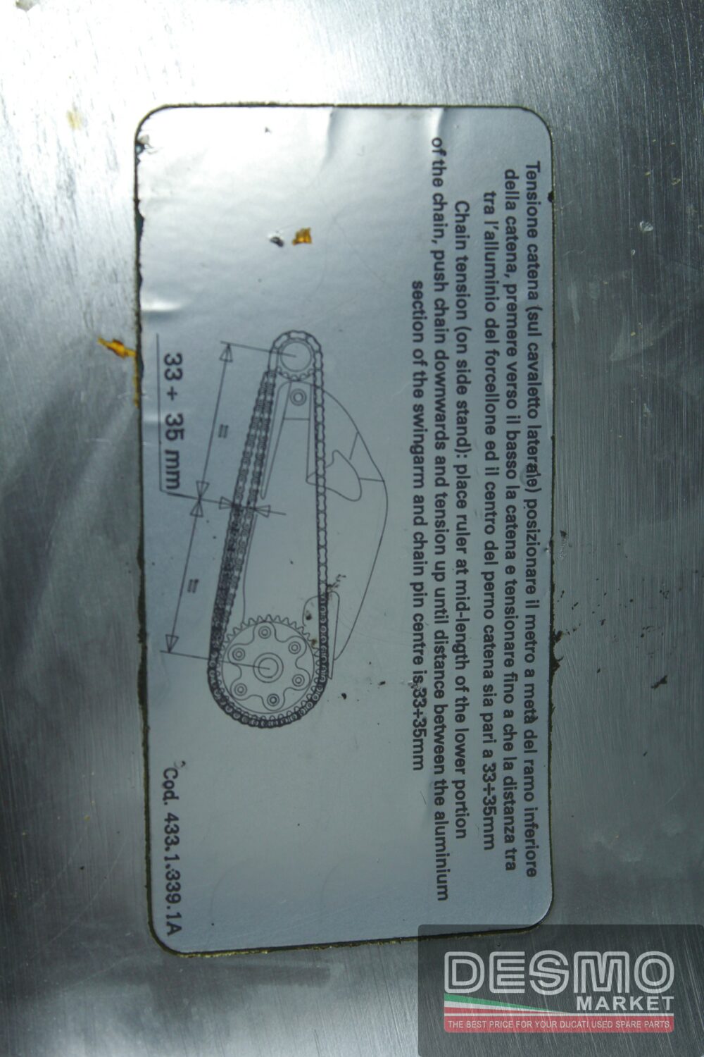 Forcellone Ducati 848 1098 1198