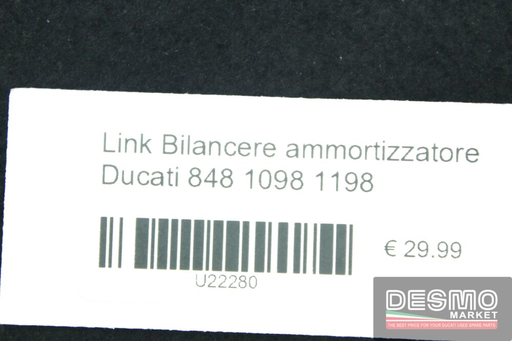 Link bilancere ammortizzatore posteriore Ducati 848 1098 1198