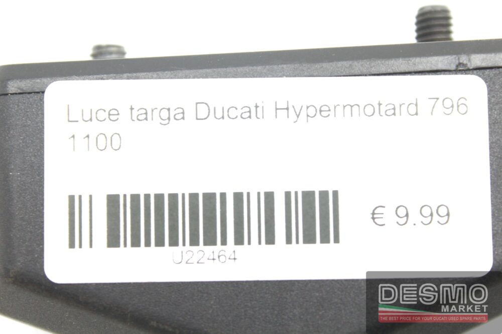Luce targa Ducati Hypermotard 796 1100