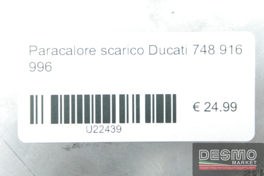 Paracalore scarico Ducati 748 916 996