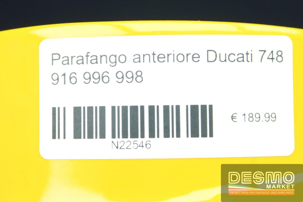 Parafango anteriore Ducati 748 916 996 998