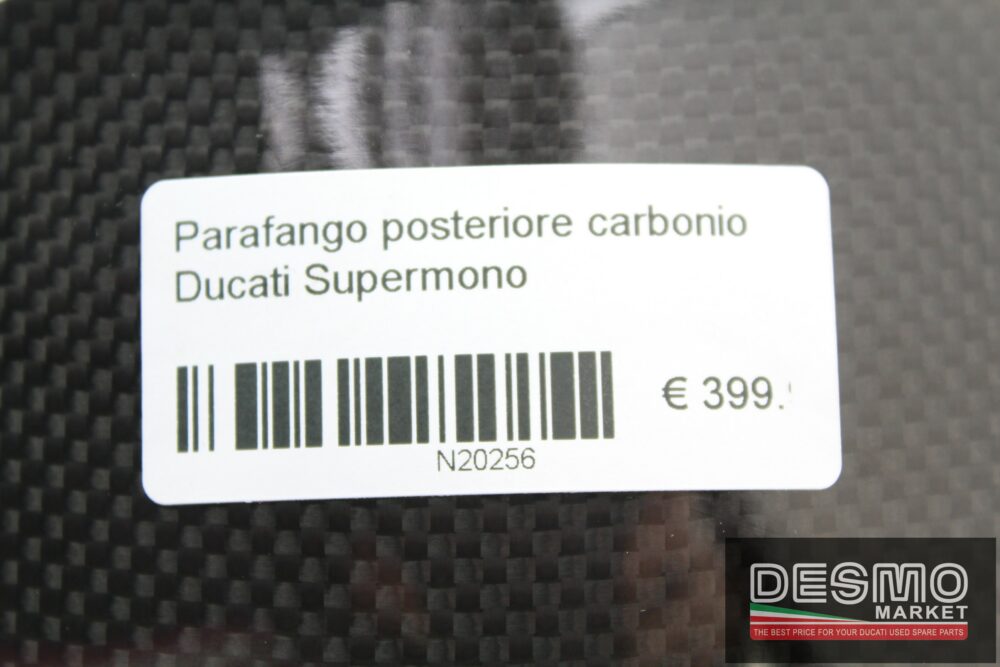 Parafango posteriore carbonio Ducati Supermono