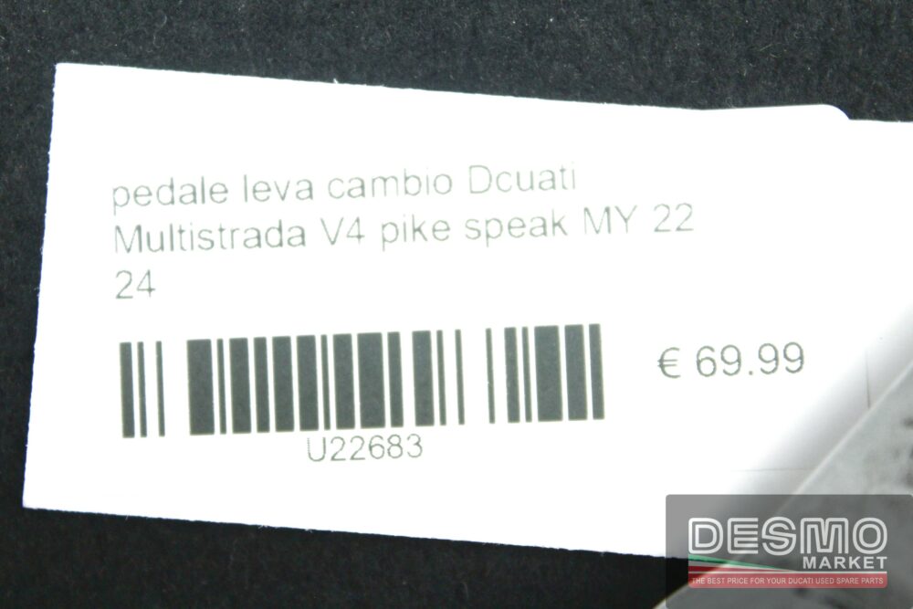 Pedale leva cambio Ducati Multistrada V4 Pikes Peak MY 22/24