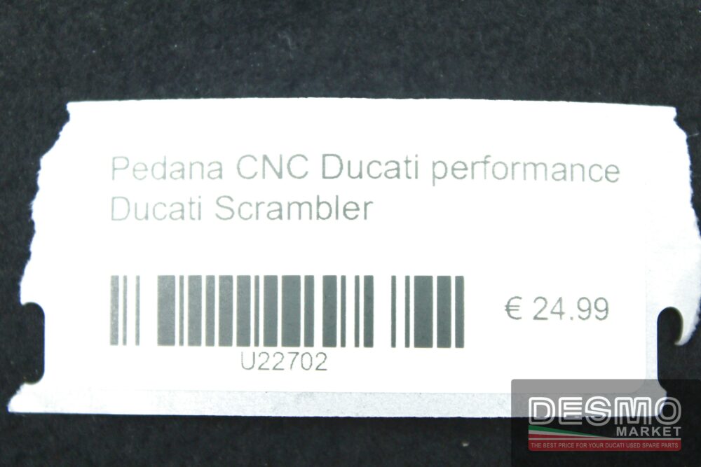 Pedana CNC Ducati Performance Ducati Scrambler