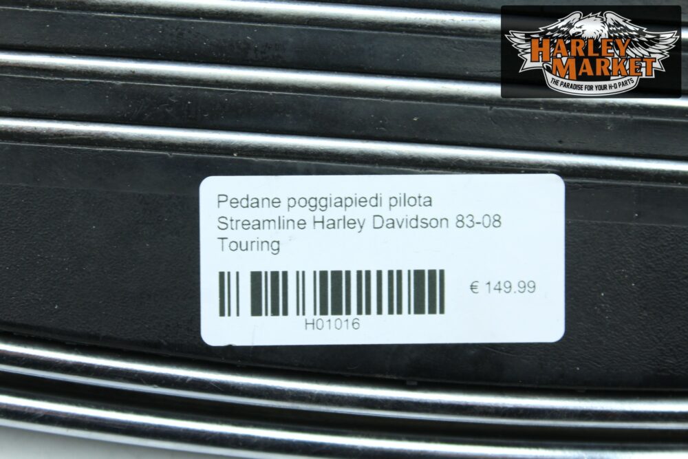 Pedane poggiapiedi pilota Streamline Harley Davidson 83-08 Touring