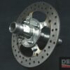 Rear wheel axle with disc Ducati Hypermotard 796 1100