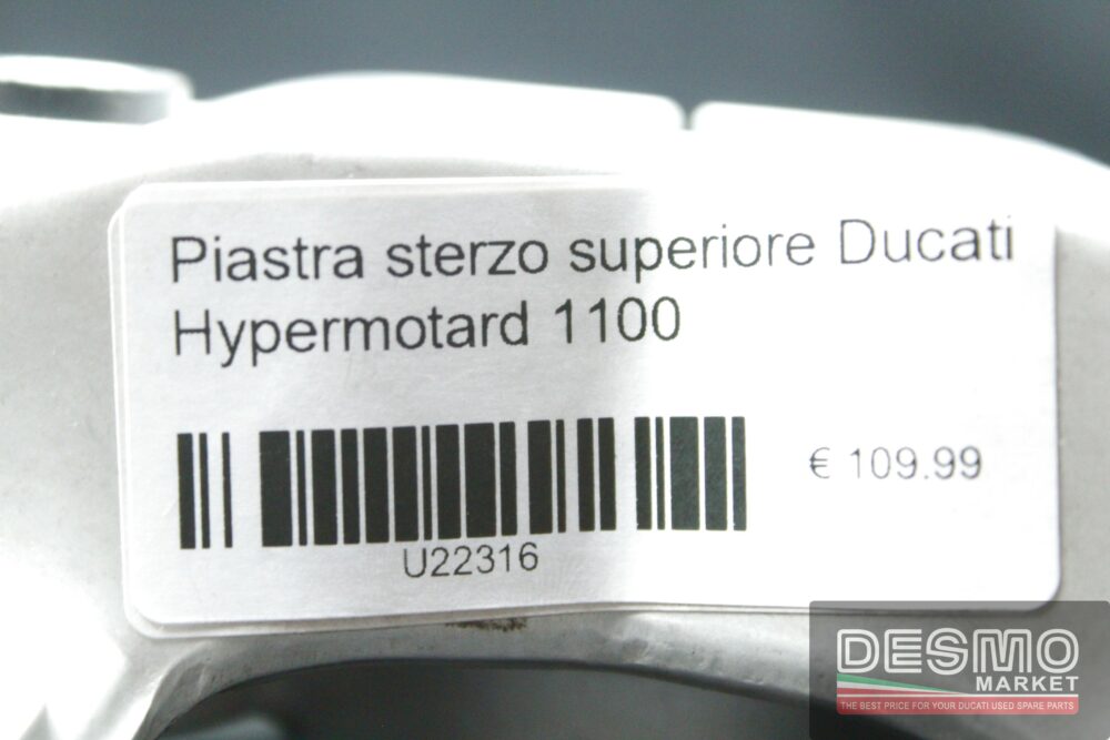 Piastra sterzo superiore Ducati Hypermotard 1100