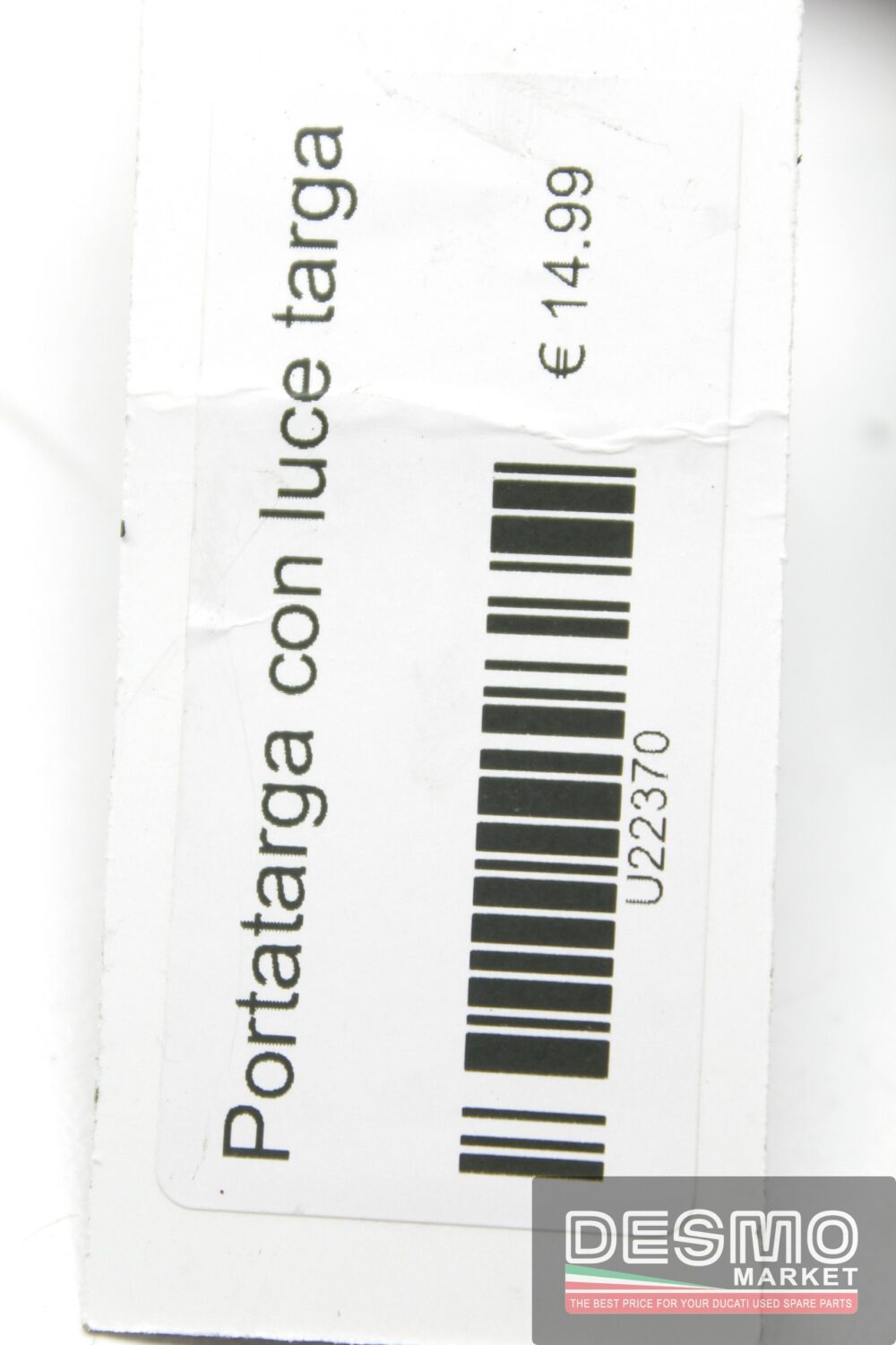 License plate holder with licence plate light - Image 5