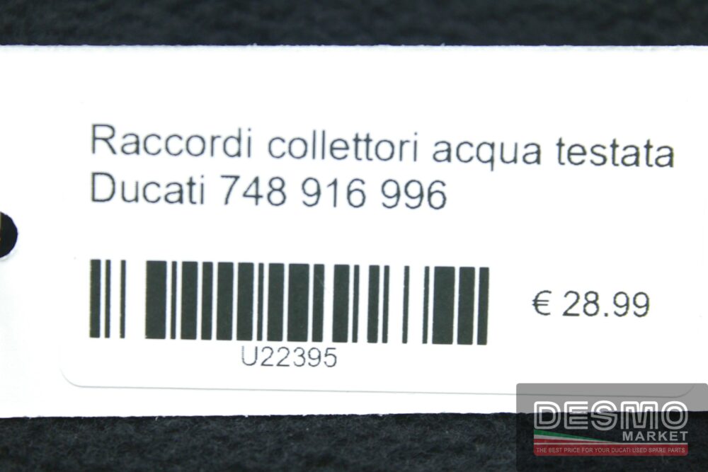 Raccordi collettori acqua testata Ducati 748 916 996