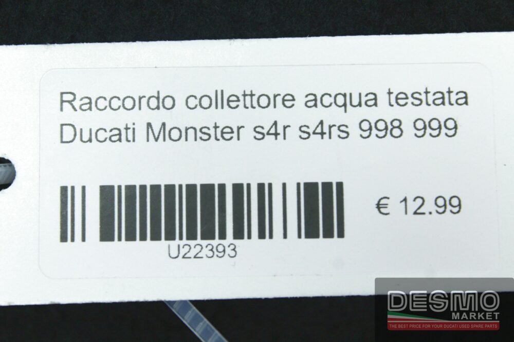 Raccordo collettore acqua testata Ducati Monster s4r s4rs 998 999