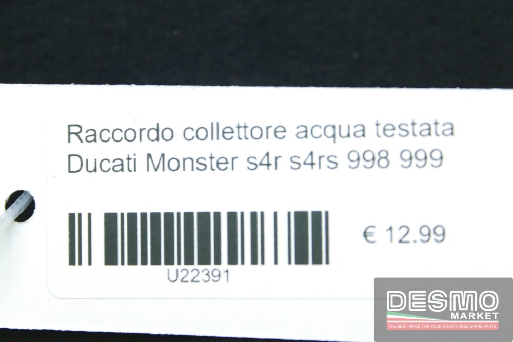 Raccordo collettore acqua testata Ducati Monster s4r s4rs 998 999