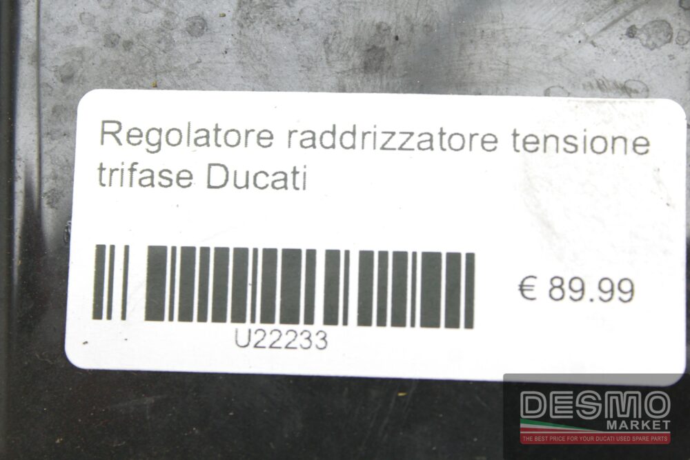 Regolatore raddrizzatore tensione trifase Ducati