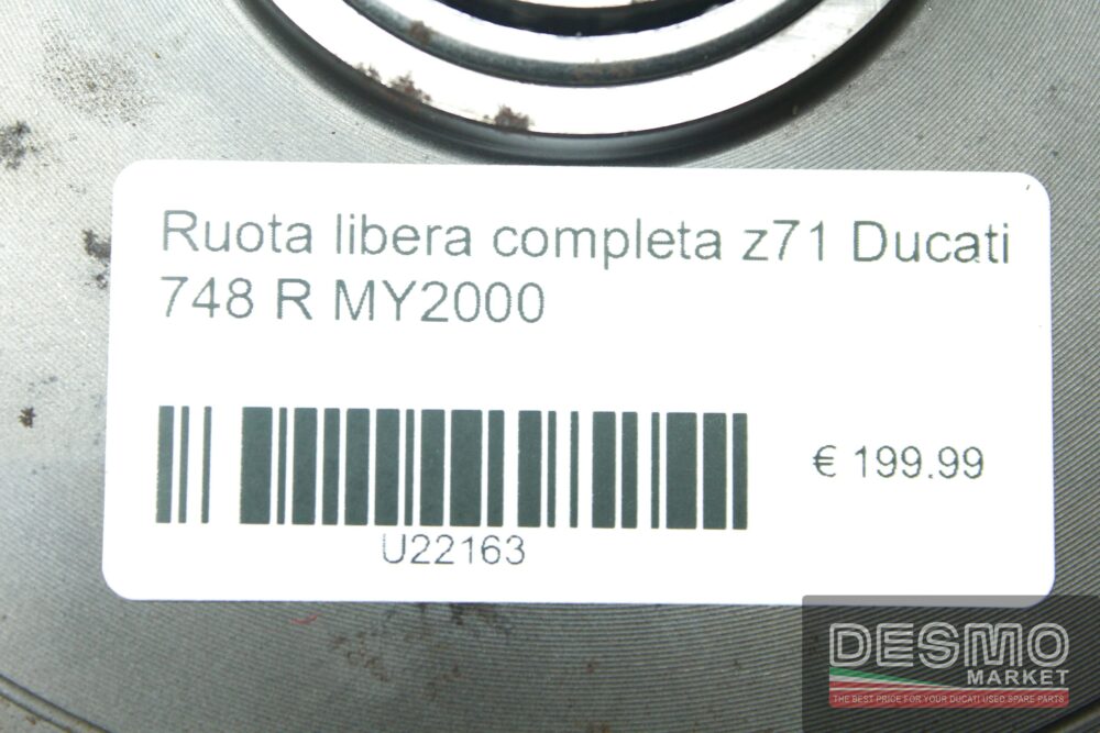 Ruota libera completa z71 Ducati 748 R MY2000