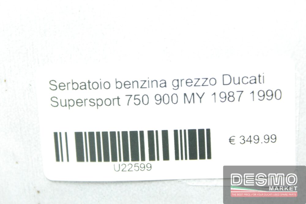 Serbatoio benzina grezzo Ducati Supersport 750 900 MY 1987 1990