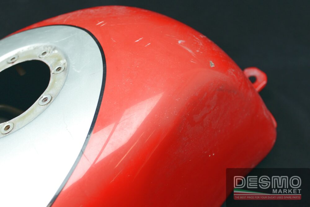 Serbatoio benzina grigio rosso Ducati Supersport 750 900 MY 1987 1990