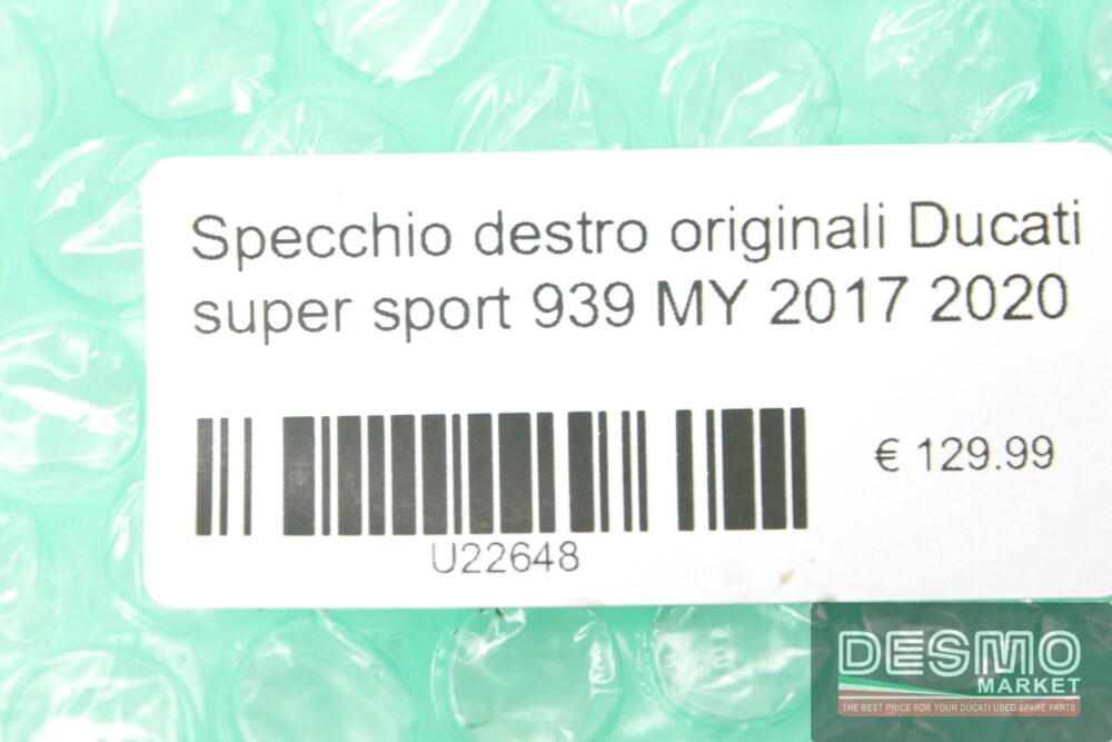 Specchio destro originale Ducati Supersport 939 MY 2017 2020