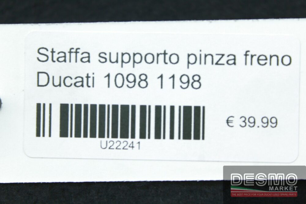 Staffa supporto pinza freno Ducati 1098 1198