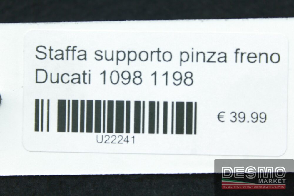Staffa supporto pinza freno Ducati 1098 1198