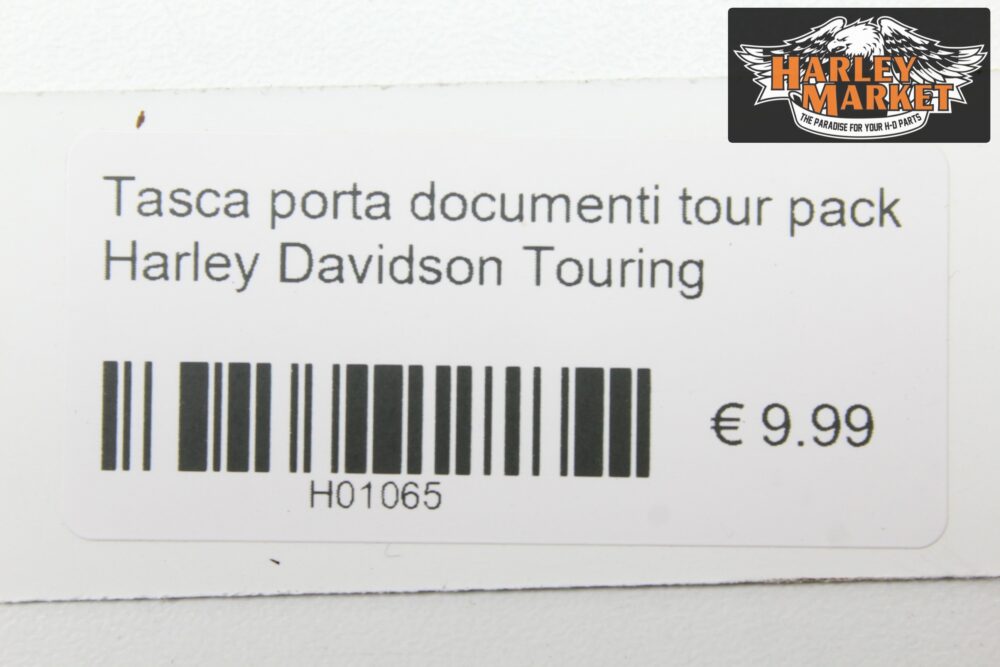 Tasca porta documenti tour pack Harley Davidson Touring