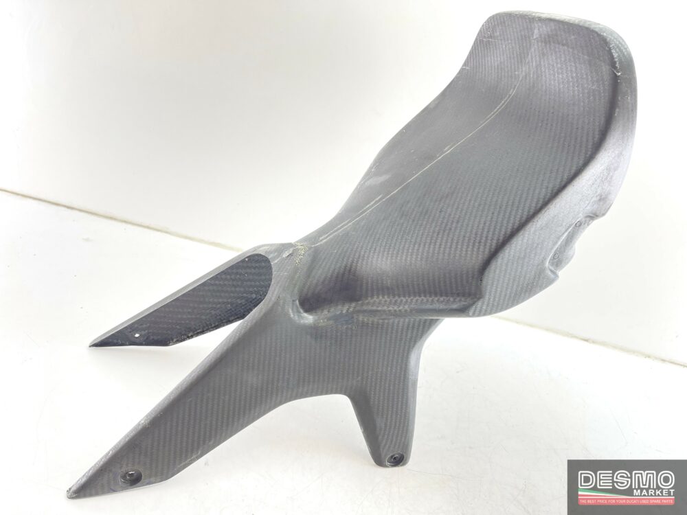 Telaietto supporto sella carbonio Ducati Supermono