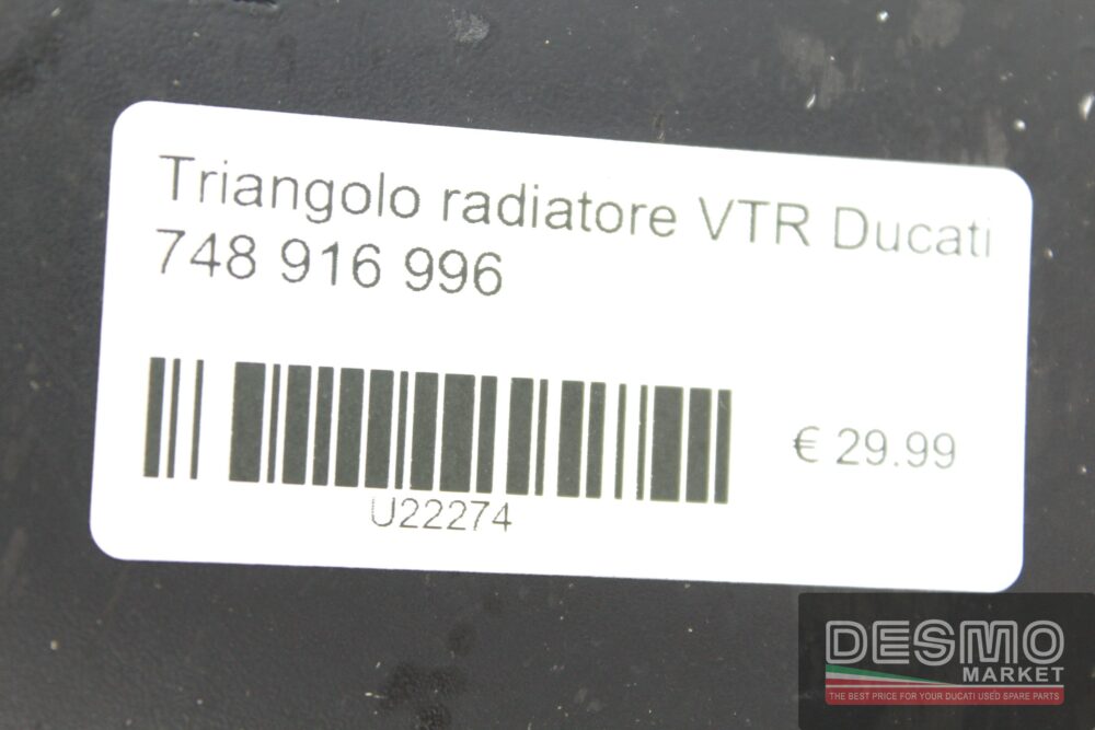 Triangolo radiatore acqua VTR Ducati 748 916 996