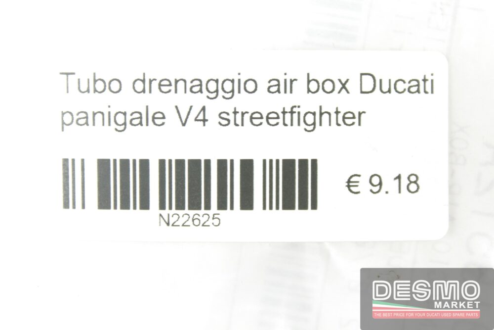 Tubo drenaggio airbox Ducati Panigale V4 Streetfighter