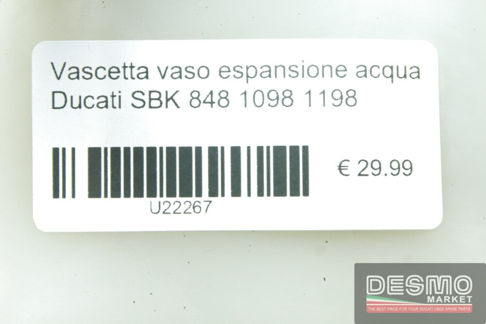 Vaschetta vaso espansione acqua Ducati SBK 848 1098 1198