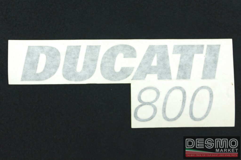 Adesivo carena DX Ducati supersport 800ie Grigio scuro