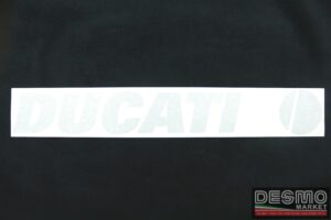 Adesivo “Ducati” 390mm Argento