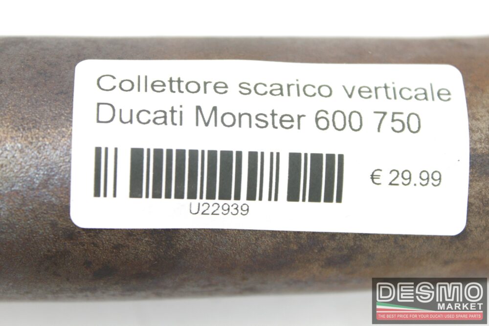 Collettore scarico verticale Ducati Monster 600 750