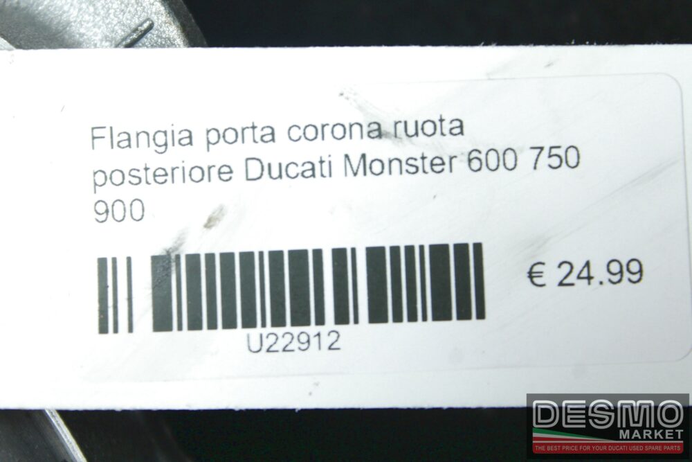 Flangia porta corona ruota posteriore Ducati Monster 600 750 900