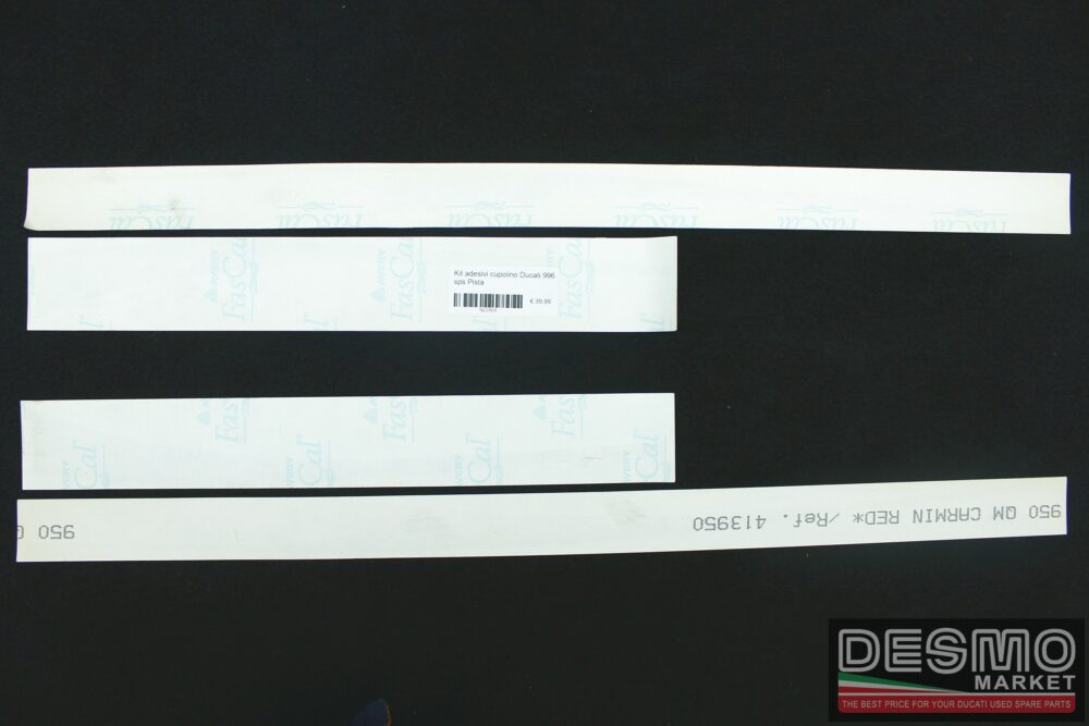 Kit adesivi cupolino Ducati 996 sps Pista