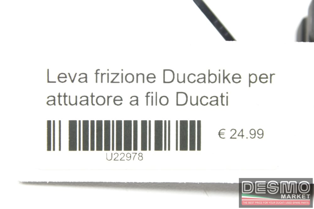 Ducabike clutch lever for Ducati wire actuator - Image 4