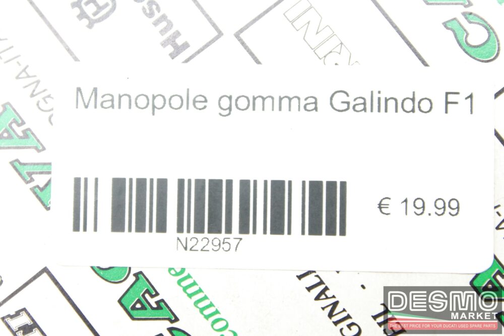 Manopole gomma Galindo F1