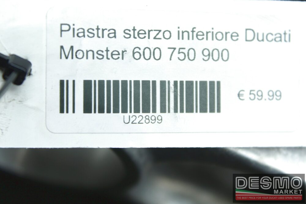 Piastra sterzo inferiore Ducati Monster 600 750 900